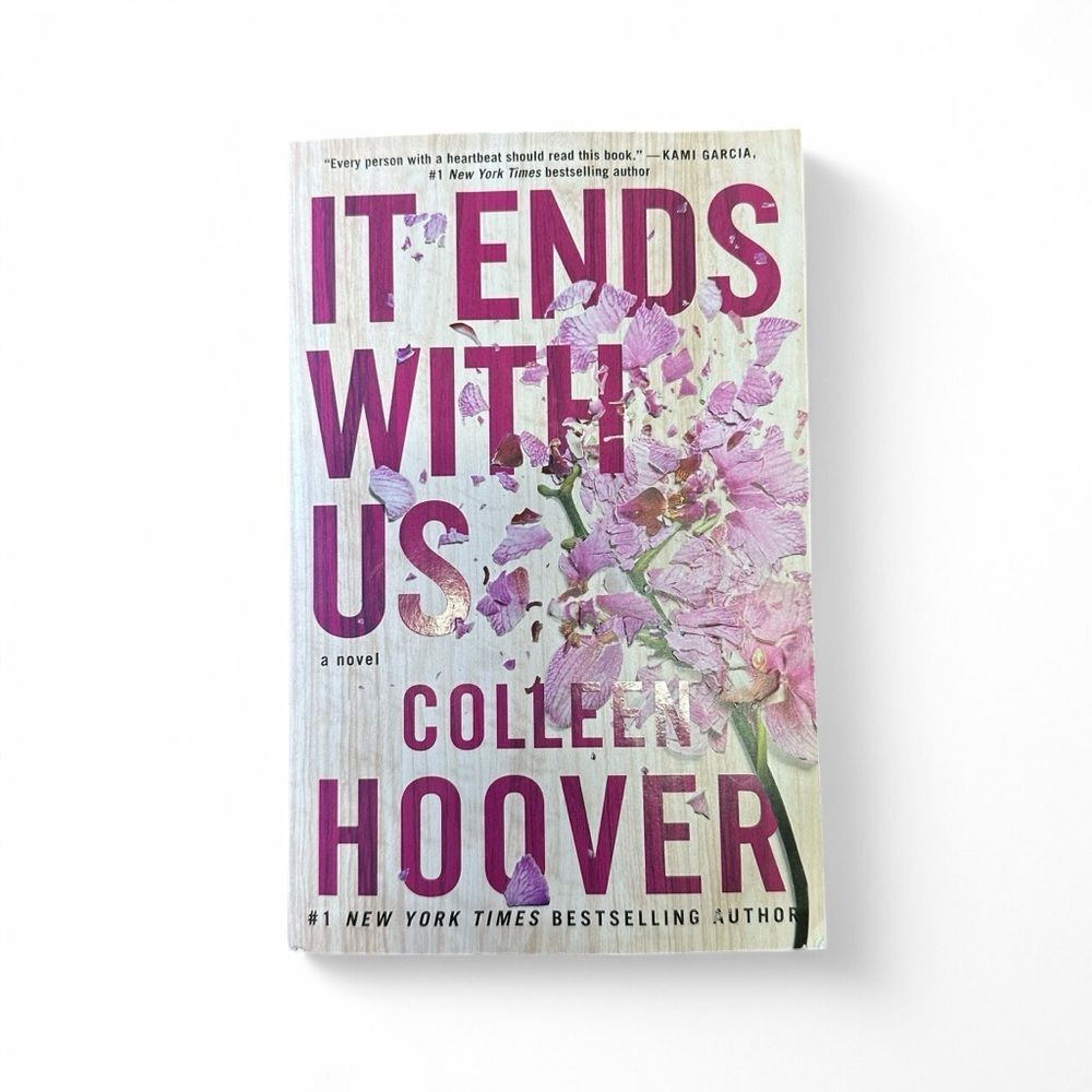 It Ends With Us by Colleen Hoover Paperback Novel Contemporary Romance Fiction